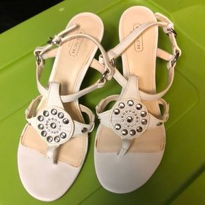 Coach sandal wedge